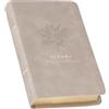 Christian Art Gifts KJV Bible Compact (Faux Leather, Taupe)