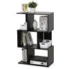 Furinno Simply Libreria Bassa, Legno, Nero (Espresso)