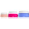 Notino Travel Collection Silicone Travel Jars Set 3 pz