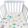 Odot Lenzuolo con angoli Lenzuola Carrozzina Neonato Cotone Lenzuola da Culla Bambino Coprimaterasso, Lenzuola Navicella con Angoli Elasticizzati Lenzuola per Culla (150x80cm,zoo)