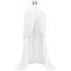 Odot Baldacchino per Letto Bambina, Letto Baldacchino Culla Ereditiera, Morbido e Leggero Tenda Contro le Punture di Zanzara per Lettino, Culla, Decorazione (Bianco)