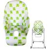 Xiixuuj Cuscino per seggiolone, per sala da pranzo, per bambini, in pelle PU, rivestimento di ricambio per Peg-Perego Siesta Zero3 Baoneo Kosmic Ja-né
