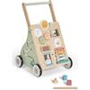 MS BabyWorld - Montessori MAXI - Primi Passi in Legno per Bambini | Carrello Primi Passi con Giochi e Attività | Per Imparare a Camminare | Da +12 Mesi