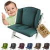 ninna-nanna by Bambiniwelt Rivestimento di ricambio per cuscino compatibile con Stokke Tripp Trapp | Set di cuscini riduttore per sedile, mod. 1 pezzo