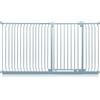 Safetots Cancelletto di Sicurezza Elite Extra Alto, 207cm - 216cm, Grigio Opaco, Extra Alto con 96.8cm di Altezza, Cancelletto di Sicurezza a Pressione per Scale, Barriera di Sicurezza