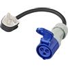 ProPlus Adattatore con spina CEE e presa UK ProPlus 373522DE, cavo da 40 cm, 16 A, 230 V.