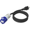 ProPlus Adattatore con spina con messa a terra e presa CEE 16A ProPlus 373527DE, cavo da 150 cm