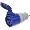 ProPlus Adattatore con presa per CEE 16A con contatto di protezione ProPlus 373518