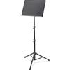 K&M 11870 Leggio d'orchestra nero - ripiano in acciaio e bloccaggio facile - altezza variabile da 65 a 150 cm