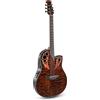 GEWA Ovation CE44P-TGE Celebrity Elite Exotic Dark Tiger Eye Electro-Acoustic Guitar