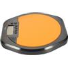 Yardwe Pad per Batteria Elettronica Metronomo e Display Lcd Arancia | Leggero, in Asb e Silicone, per Esercizi Ritmici, Adatto a Batteristi Principianti