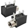 FonFou 5/10/20Pcs Nero PJ-316 3.5mm for Cuffie Jack Femmina Montaggio su PCB Connettore DIP 3Pin Presa da 3.5 Mm Terminali Audio adattatore di interfaccia(20Pcs)