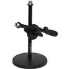 Proel DST150BK - Asta Nana doppia da tavolo per microfono con giraffa, Nero