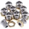 U/ D Tamburo Hardware sfiato aria con guarnizione e rondella 1/2 10pcs