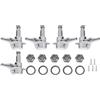 Agatige Chiavi Per Basso Sigillate in Lega a 5 Corde Meccaniche Meccaniche Per Basso Di Precisione E Jazz Bass(D'argento)