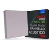 Addictive Sound Pannelli Fonoassorbenti Premium 50x50x11 cm, Rosa | Linea Premium: tessuto 265 g/m2, Classe A EN ISO 11654, kit di montaggio parete e soffitto