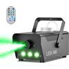 mytueetp 500W Macchina Fumare Macchina Della Fumo Portatile 3 RGB LED Macchina Fumo Macchina Telecomando Per Halloween Natale Festa Matrimonio