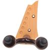 Garneck Supporto Per Chitarra in Legno Gancio Da Parete Per Chitarra Violino Ukulele Erhu Adatto Per Appendere Strumenti Musicali Muro Design Elegante Per Uso Domestico e Negozio