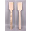 yinfente manico per chitarra elettrica in legno massello 22 tasti 25,5 pollici chitarra fai da te Paddle paletta dot intarsio (25,5 pollici)