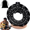 Generico Melody Musical Tool, Chord Wheel Musical Instrument, Music Transpose Wheel, Chord Wheel Guitar Music Theory Disc for Professional Musicians, Circles of Fifths Precise Tool for Beginners