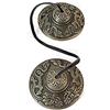GeoFossils BEAUTIFUL TIBETAN BUDDHIST HEART CHAKRA TINGSHA CYMBALS REIK,I SPACE CLEARING.