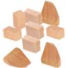 Levemolo Set da 3 Cunei in Legno per Archetto di Violino, Assorbe Vibrazioni, Sostituzione Comoda, per Uso Quotidiano a Casa