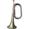 Dickly Tromba da marcia per tromba di cavalleria, stile classico retrò, tromba in rame massiccio e ottone, tromba che soffia per orchestra di bande