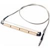 Luzhengyang Pickup piezo per chitarra acustica a 4 corde, ampia risposta in frequenza, ad alto rendimento, accessorio per strumenti musicali, adatto per basso, jack da 2,5 mm incluso