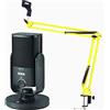 RØDE Rode NT-USB MINI Microfono a condensatore USB + Keepdrum NB35 YW Giallo braccio microfono
