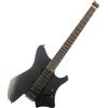 EART GW2-SE Chitarra elettrica senza testa con microfoni EART Artones-H2SE standard, tastiera in palissandro indiano, dado osso (nero metallico)