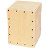HEUchuan Cajon Box Drum 1 pz Cajon da viaggio, tamburo portatile, strumento a percussione in legno compatto for feste, spettacoli sul palco a casa(Wood)