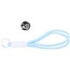 Tbest Cinghia da polso per action camera, colore azzurro, compatibile con 3 e 360 X4, lega di alluminio, poliestere, 15,5 cm, avventure all'aria aperta