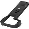 Tbest Piastra di Rilascio Rapido per Treppiede della Fotocamera, Piastra a Rilascio Rapido in Lega di Alluminio per la Fotocamera Z50 II