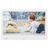 Generic Cornice Digitale, Cornice Elettronica con Funzione Sveglia per Riproduzione Video (Spina europea)