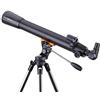 IQCREW AmScope - IQCrew 35X-525X - Telescopio rifrattore f/10, 70 mm, con treppiede Altazimutale a 2 sezioni