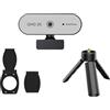 Hangsu AutoFocus - Fotocamera con treppiedi e copriobiettivo protettivo per compatibilità con PC, webcam AutoFocus