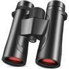 BIJOOT Binocolo 10X42ed Ad Alto Ingrandimento HD Visione Notturna All'aperto Portatile Nero