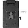 Aumotop Adattatore per Piastra Batteria in Materiale ABS per Luce Video per Fotocamera DSLR con Batteria V Mount