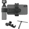 Sahgsa Set Treppiede da Tavolo in Lega di Alluminio per Fotocamera FIMI PALM Ballhead con Morsetto per Telefono, Supporto Portatile per Clamp/Holder per Telefono per Telefoni Cellulari da 2,4-4,1