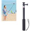 Annadue Asta per Selfie, Asta di Prolunga da 36,22 Pollici con Vite da 1/4, Estensibile Fino a 92 Cm, Asta per Selfie Invisibile per Action Camera, Fotocamera Panoramica, per Pocket 3