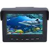 VCHICS Telecamera subacquea per la pesca, 1. 5M 1000TVL. Fotocamera da pesca su ghiaccio subacquea del Fish Finder 4.3 LCD. Tenere sotto controllo 6PCS LED. Fotocamera for la visione notturna Fishfinder pe