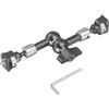 DGERFDJO Supporto for braccio magico da 7/11 pollici con viti da 1/4-20 e perni retrattili for monitor, luce video, telefono e fotocamera((7inch) 5308)