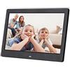 Digital Photo Frame 10 inch Screen LED Backlight HD Digital Photo Frame Electronic Album Photo Music Film Full Function Good Gift