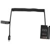 Ejoyous Batteria Fittizia per Fotocamera, Ritardante di Tipo C Protezione da Sovracorrente 8,4 V 2 A PD Ricarica Rapida Batteria Fittizia DMW DCC17 per Fotografia
