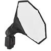 Generic Diffusore Flash, Accessori Fotocamera con Custodia 30 Cm Softbox Flash Universale Diffusore Mini Flash Diffusore Softbox Portatile Diffusore Flash Fotocamera per Flash