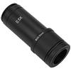 Qcwwy Adattatore per Oculare Telescopico Obiettivo in Metallo con Attacco C 0,5X per Fotocamera CCD per Microscopio Compatibile con Oculari da 23,2 Mm, 30 Mm e 30,5 Educazione Scientifica