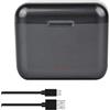 CQJFCYBRA Batteria + Caricabatterie USB-C Fast Box, Compatibile Con Insta, For Accessori Batteria 360 X5(Charger)