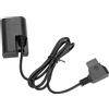 Akozon Cavo Adattatore per Batteria Fittizia Dre6 Maschio a Lpe6N per Dslr 5D2 6D 7D Completamente Decodificato Leggero e Accessorio Parole Dr E6 Lp E6N Accoppiatore di Alimentazione Dslrs Camer