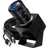 IFWATER Videocamera HDMI 1080P Webcam USB 4K per Live Streaming 30FPS Obiettivo zoom ottico 4X USB HDMI Uscita simultanea Videocamera Close-up PC Camere Plug and Play per Linux Raspberry Pi Jetson