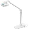 OKIOLABS OKIOCAM W1 Telecamera Documenti/Visualizzatore USB 13MP 4K con luce anulare a 12 LED e microfono, visualizzatore per aula, conferenza Web, presentazione, registrazione video